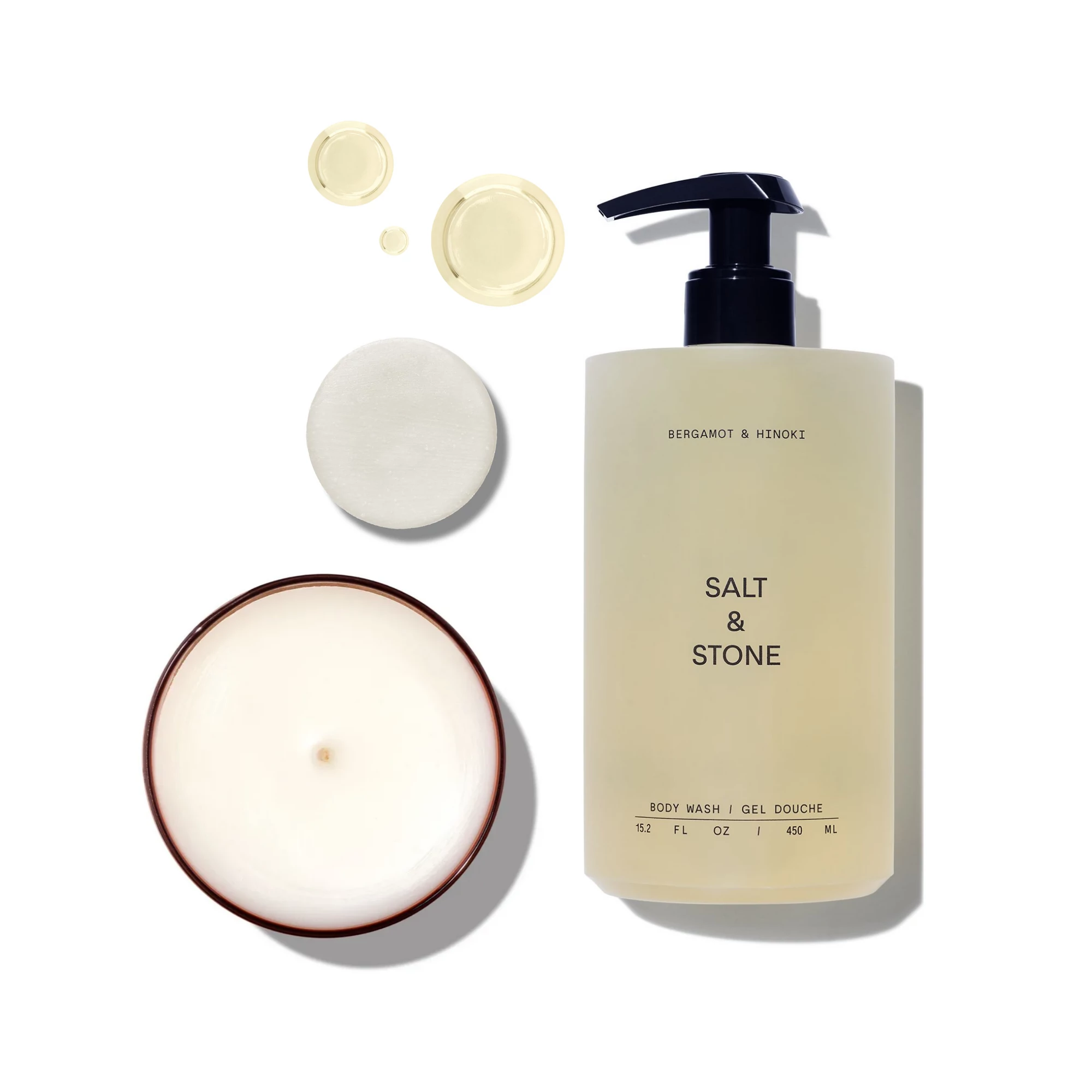 Salt & Stone Fekete rózsa & oud ajándék szett