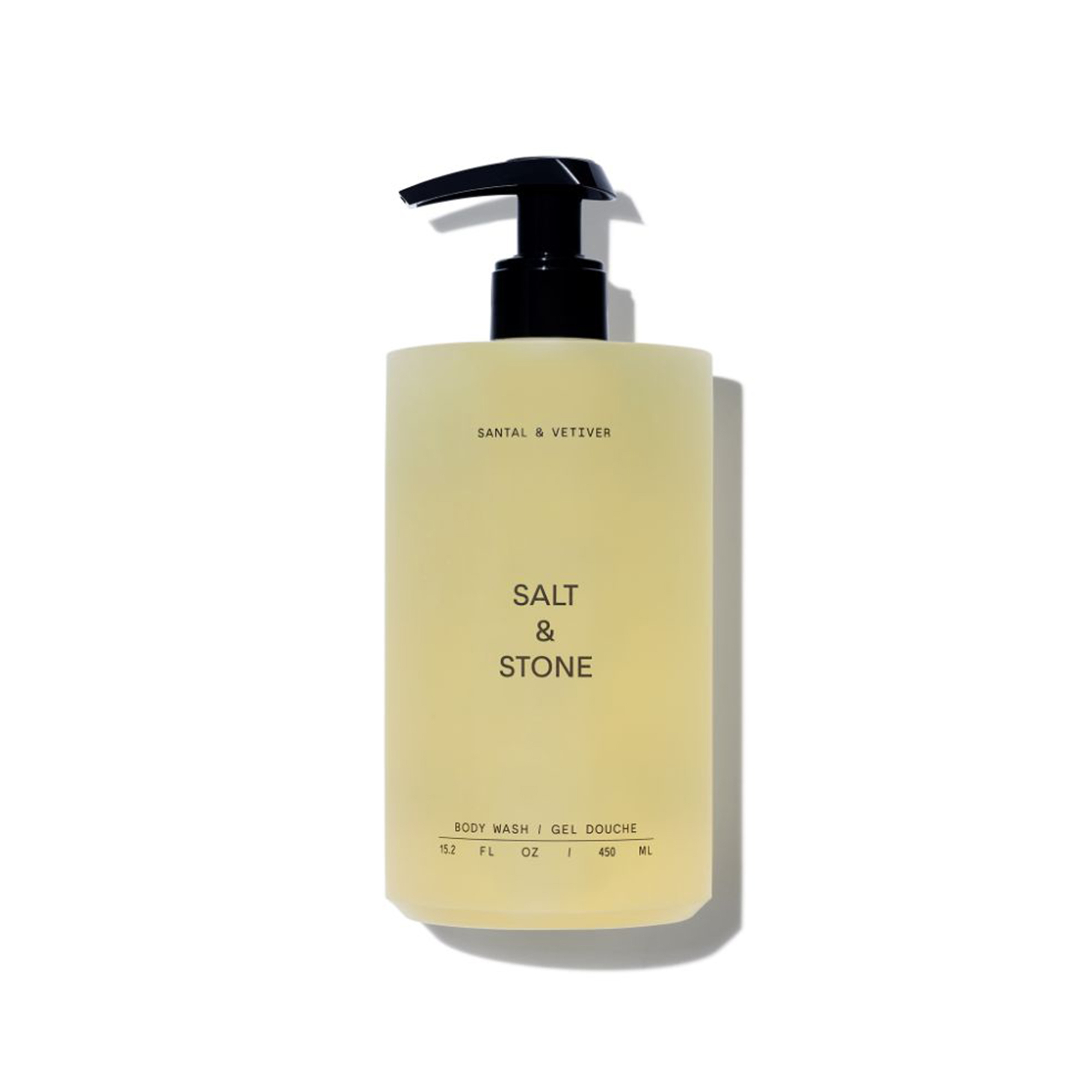 Salt & Stone - Szantálfa & vetiver tusfürdő