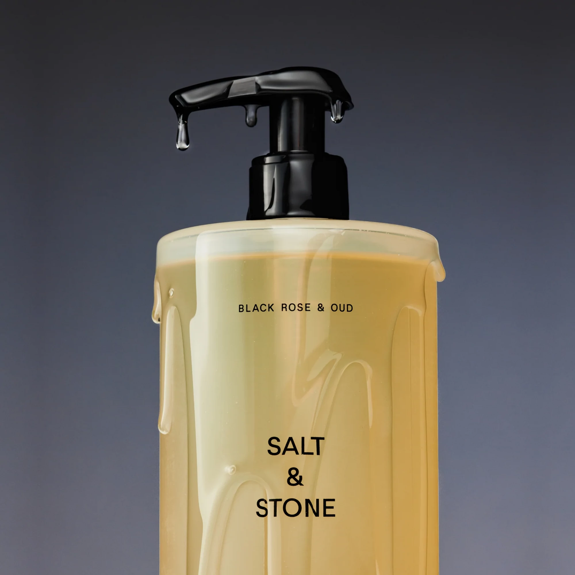 Salt & Stone Fekete rózsa & oud testtisztító készlet