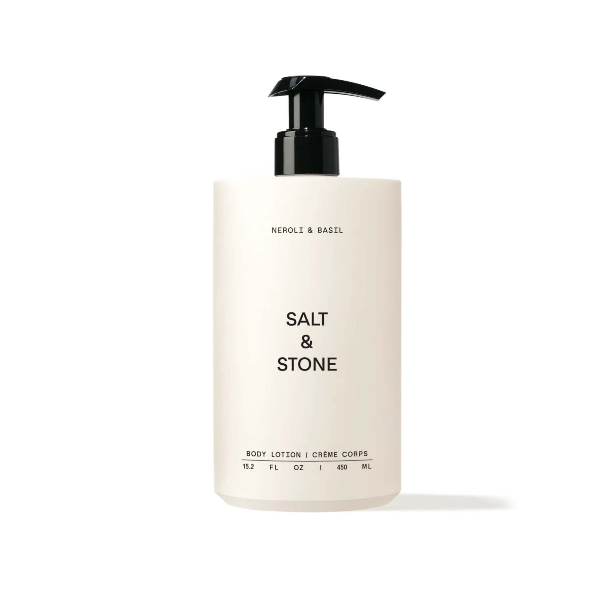 Salt & Stone Neroli & bazsalikom testápoló krém 450 ml