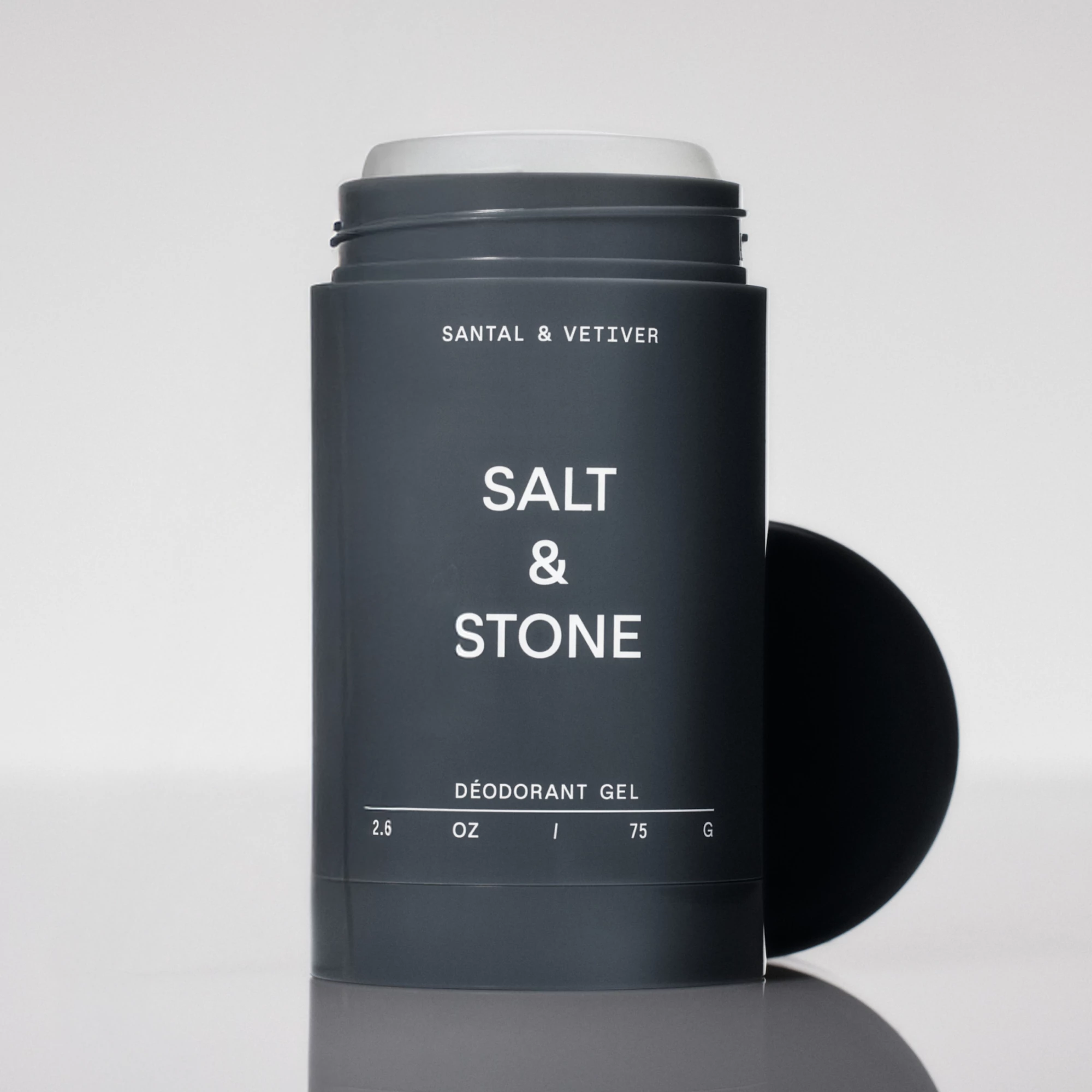Salt & Stone Szantálfa & vetiver gél dezodor érzékeny bőrre
