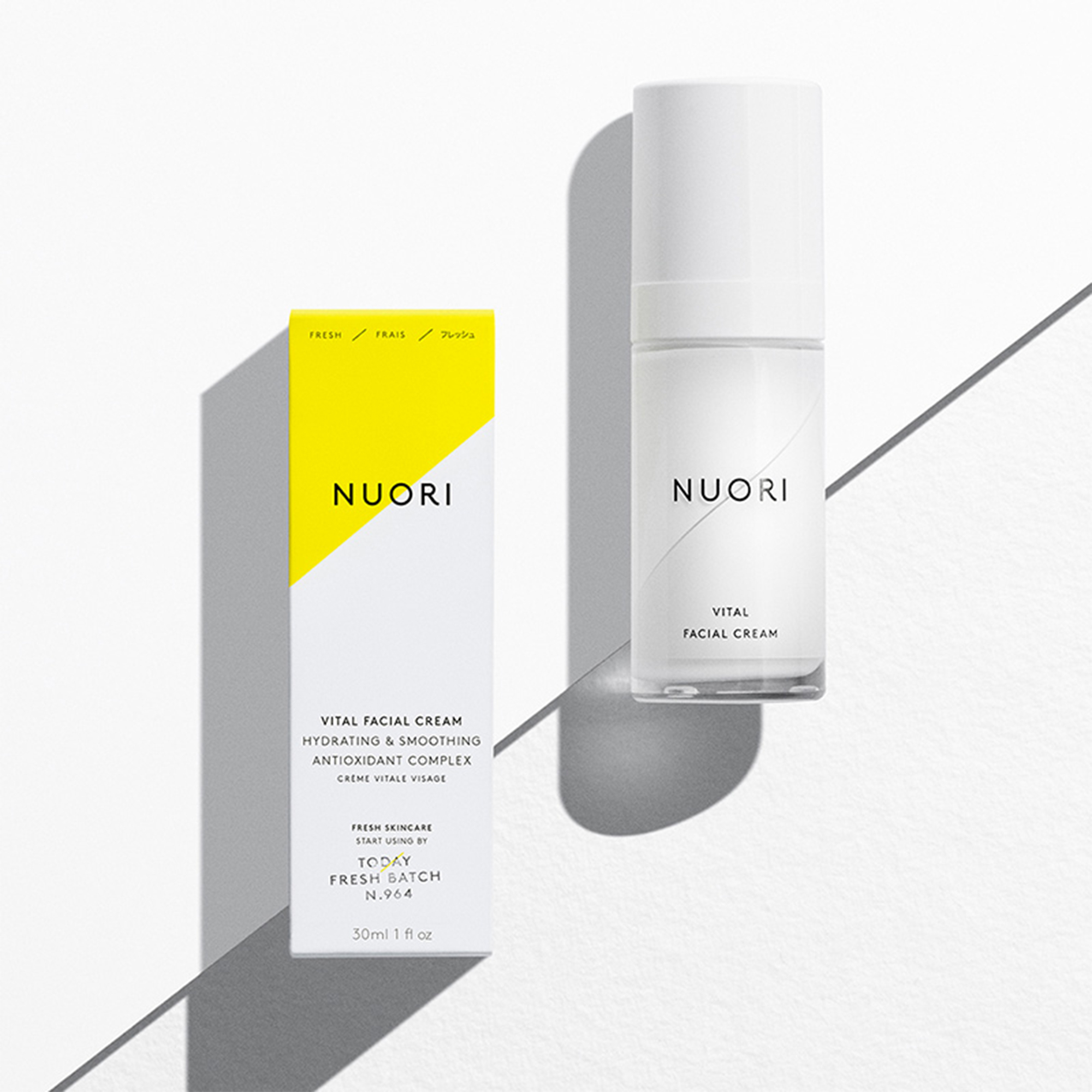 Nuori - Vital Facial Cream - Hidratáló Arckrém 