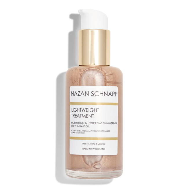 Kép 1/2 - Nazan Schnapp - Lightweight Treatment Shimmering Body & Hair oil - Csillámló testolaj