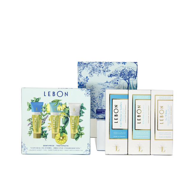 Kép 3/3 - Lebon - Blue Mood Box fogkrém ajándékszett