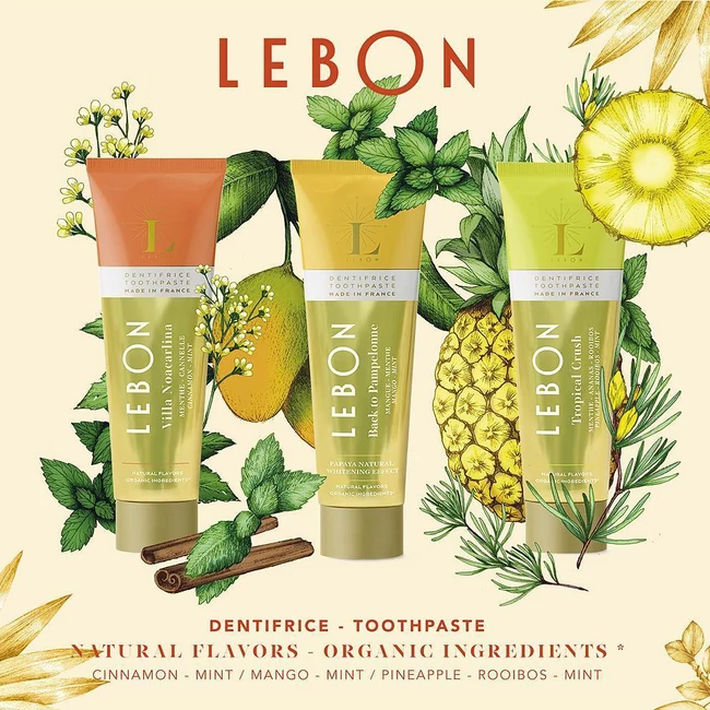 Kép 2/3 - Lebon Orange Mood Box fogkrém ajándékszett