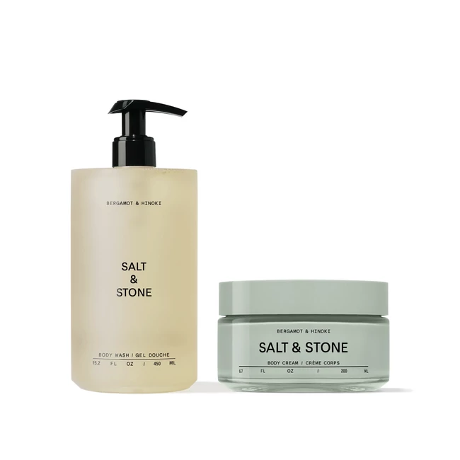 Kép 1/8 - Salt & Stone Bergamot & hinoki Soft Skin duo szett