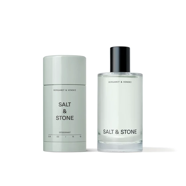 Kép 1/7 - Salt & Stone Bergamott & hinoki signature duo szett