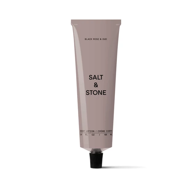 Kép 1/3 - Salt & Stone Fekete rózsa & oud testápoló krém 100 ml