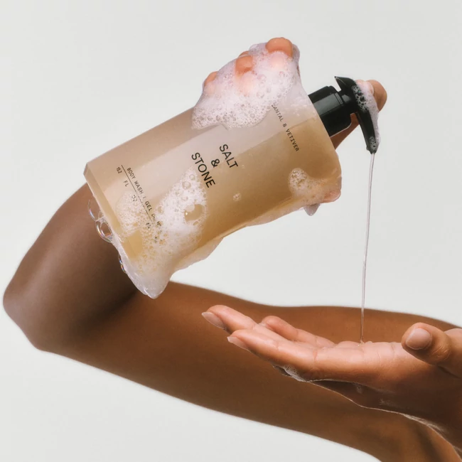 Kép 3/9 - Salt & Stone Neroli & bazsalikom rituális testápoló szett