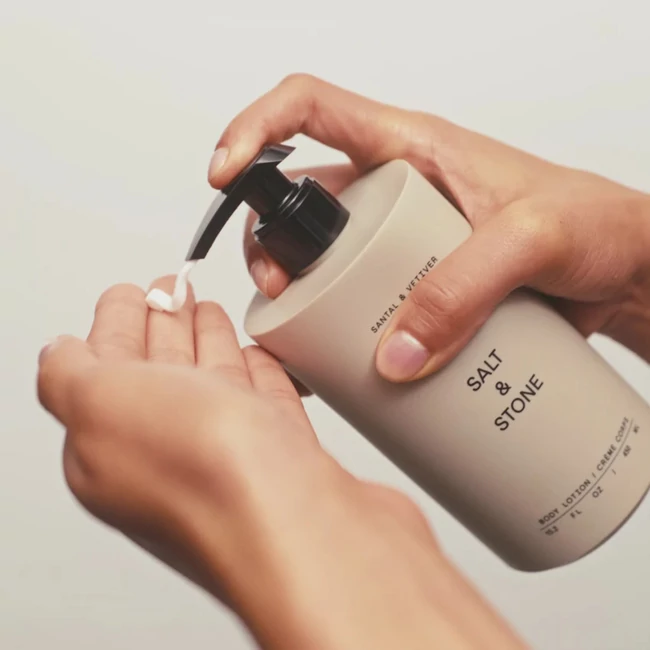 Kép 6/6 - Salt & Stone Neroli & bazsalikom testápoló krém 450 ml
