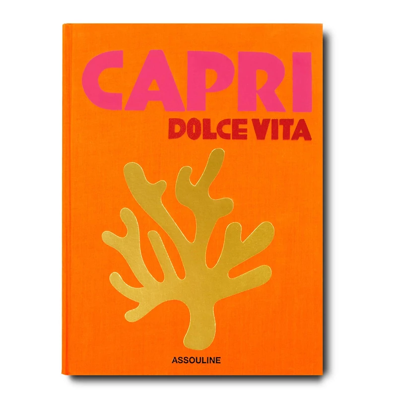 Assouline Capri Dolce Vita keménykötésű könyv