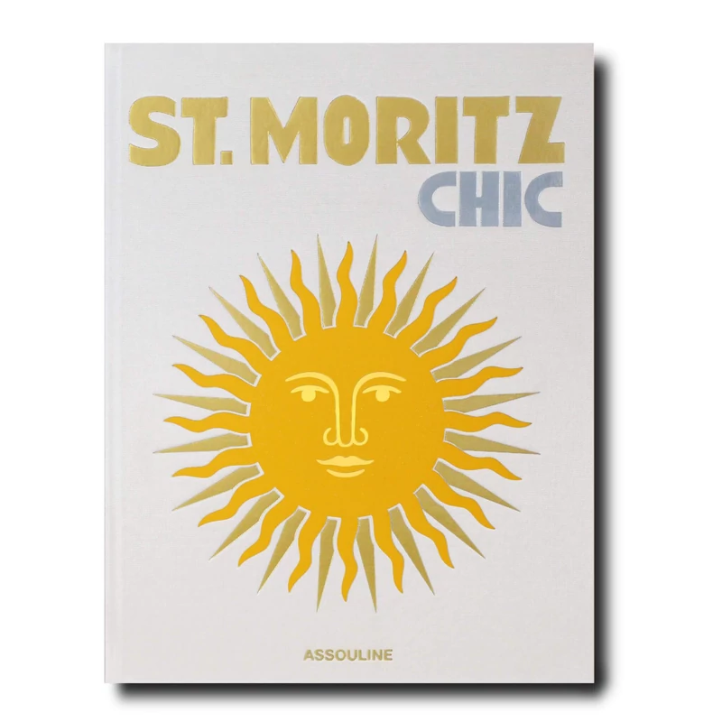 Assouline St. Moritz Chic keménykötésű könyv
