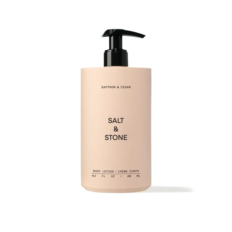 Salt & Stone Sáfrány & cédrus testápoló krém 450 ml