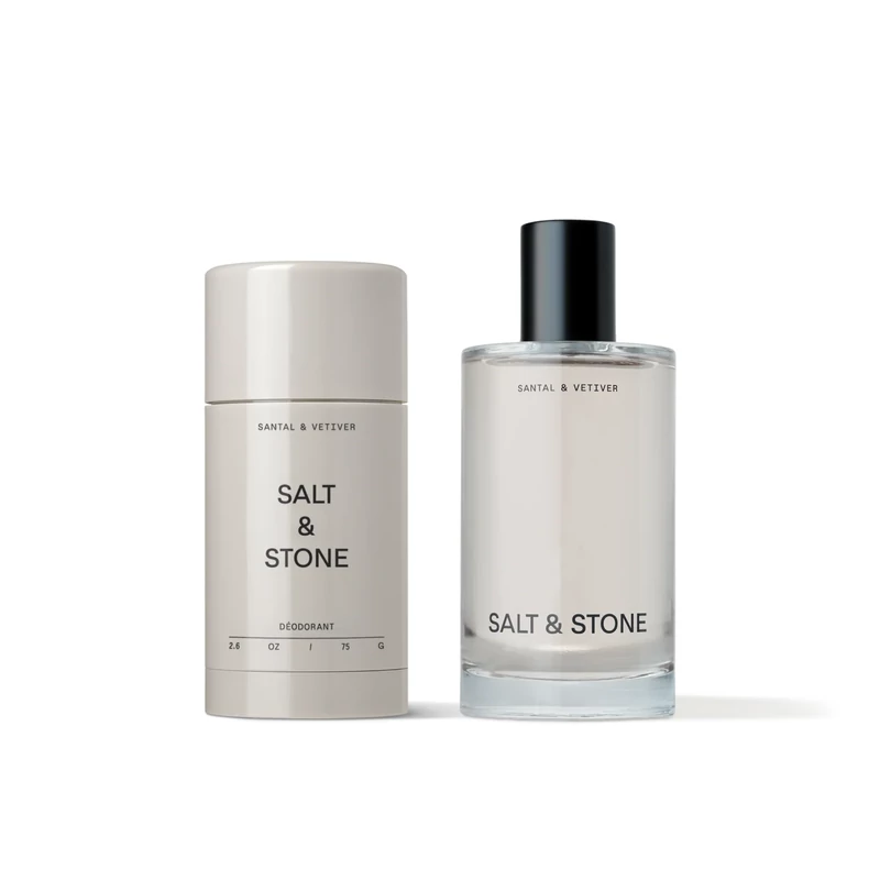 Salt& Stone Szantálfa & vetiver signature duo szett